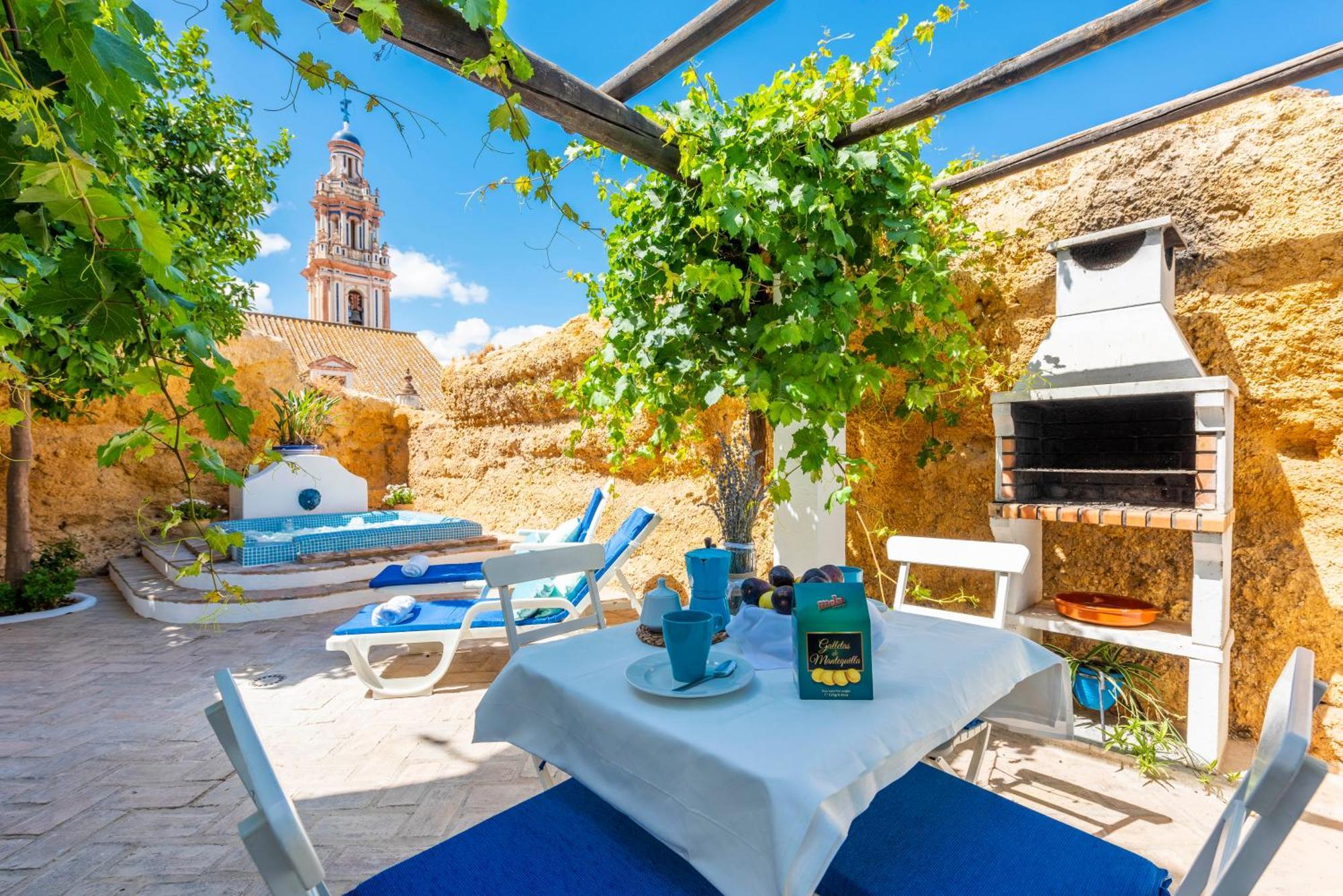 Casa Spa La Agueda Y Robledo Peñaflor Eksteriør bilde